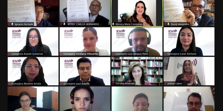 FIRMAN CONVENIO DE COLABORACIÓN INSTITUCIONES ELECTORALES CON EL SMRYTV