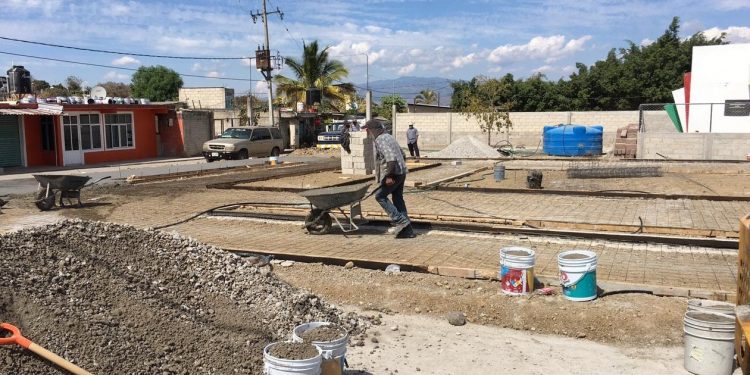 Continúa avance de obras en el Municipio de Juárez