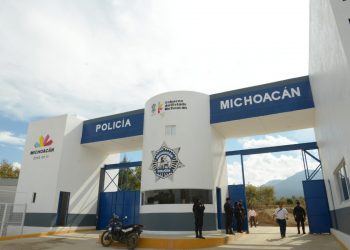 Con 11 cuarteles de policía, Michoacán combate a la delincuencia