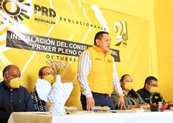 PRD Michoacán en movimiento y de puertas abiertas: Víctor Manríquez
