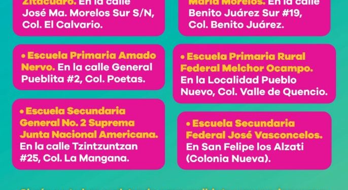 Inicia este sábado vacunación contra COVID-19 en Zitácuaro