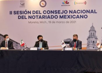 Destaca Segob a fedatarias y fedatarios públicos como garantes del patrimonio familiar