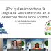 Persiste rezago educativo para sordos en México