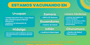 Se aplicaron 109,193 vacunas contra COVID-19 en un mes