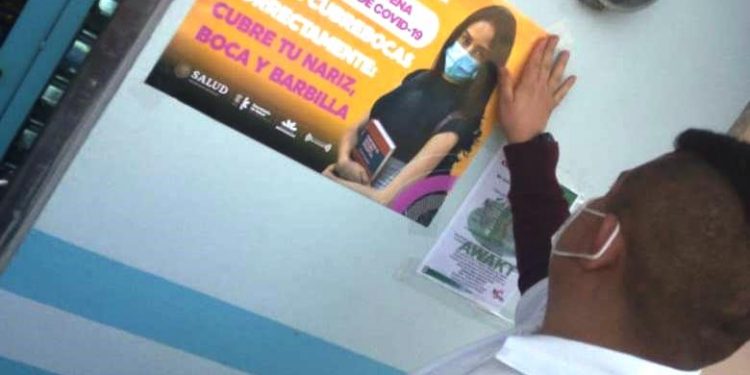 Fortalece SSM acciones de prevención contra COVID-19