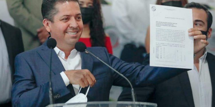 Toño García obtiene licencia del Senado de la República; Va de lleno con el Equipo por Michoacán