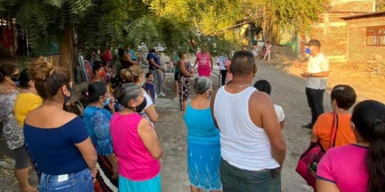 Colonias de Apatzingán no están solas, nuestra solidaridad es permanente