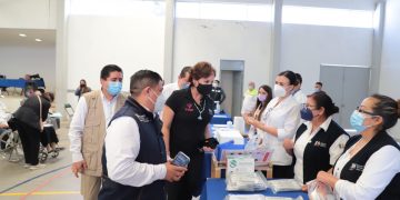 Supervisa SSM inicio de vacunación contra COVID-19 en La Piedad