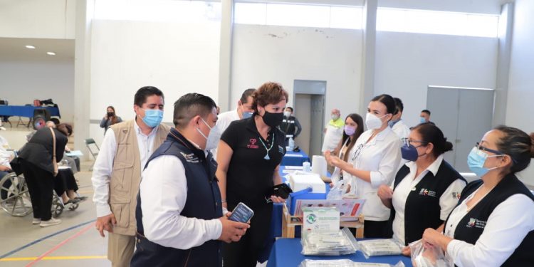 Supervisa SSM inicio de vacunación contra COVID-19 en La Piedad