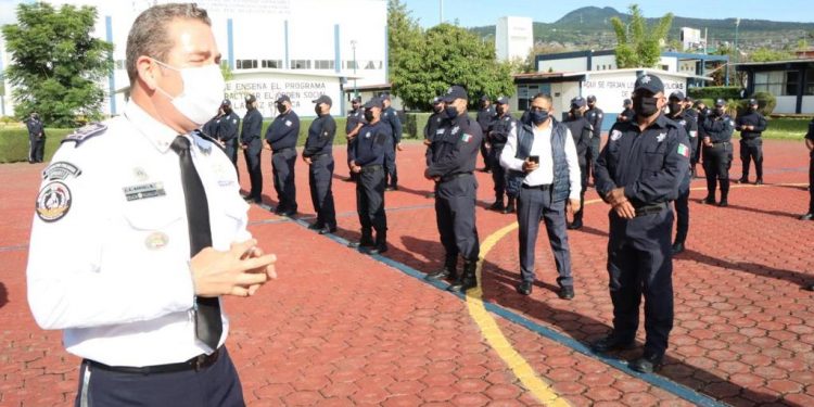 Prioriza IEESSPP la seguridad humana policial en la enseñanza