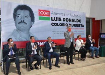 Realiza PRI homenaje luctuoso a Luis Donaldo Colosio
