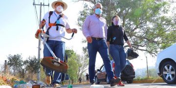 Mil espacios públicos rehabilitados en Morelia, por la agrupación Mano a Mano