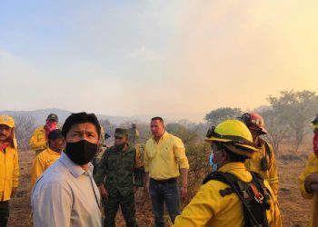 Controlado el incendio en el Cerro el Punhuato