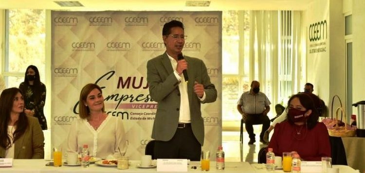 Iván Pérez Negrón un aliado para el desarrollo de las empresarias morelianas
