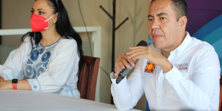 Carlos Herrera Tello, el mejor posicionado tras el debate: Adriana Hernández