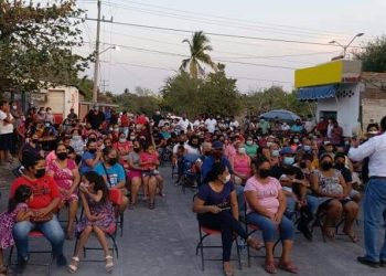 En colonias populares de Apatzingán arrasará Morena para darle seguimiento a la transformación del municipio; ciudadanía