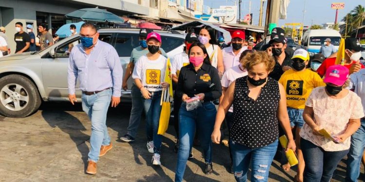 De la mano de la ciudadanía, ganaremos Lázaro Cárdenas: Laura Carmona