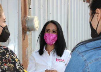 Construir soluciones con la ciudadanía, ofrece Lucila Martínez