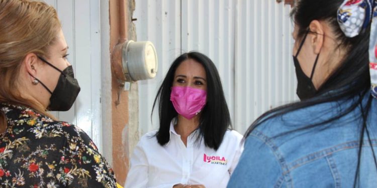 Construir soluciones con la ciudadanía, ofrece Lucila Martínez