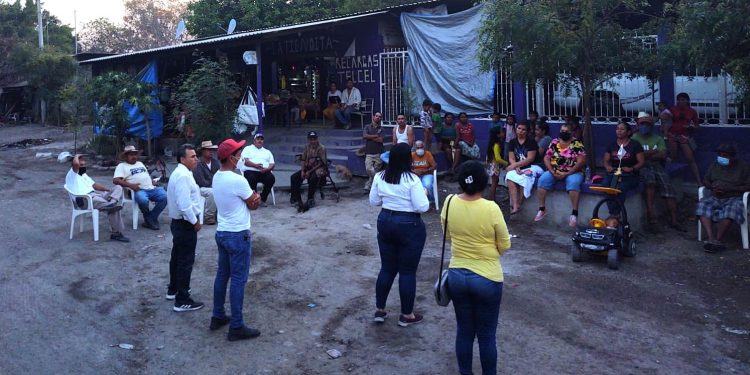 El gobierno de Mayra Calderón dará atención permanente a comunidades de Buenavista