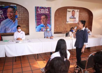 Cerramos filas por la región Puruándiro, destaca Julieta Gallardo