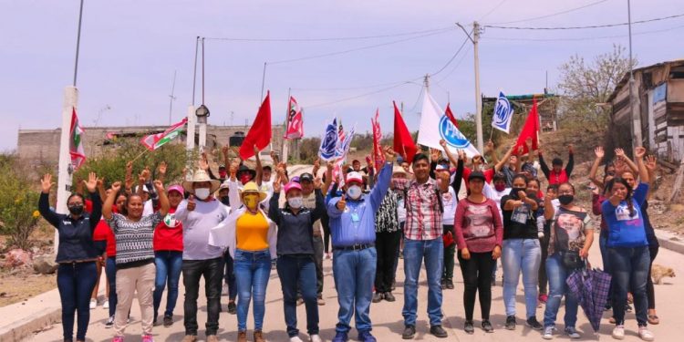 Se suma Movimiento Antorchista al proyecto de Bladimir González