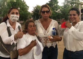 Mujeres del medio rural de Apatzingán convencidas del proyecto de Uriel Chávez