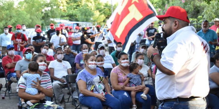 A votar por PT, Morena para continuar el proceso de transformación será posible con el acompañamiento del pueblo de México llama Paco Huacus