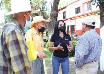 La gente es la fuerza de mi proyecto, destaca Lucila Martínez