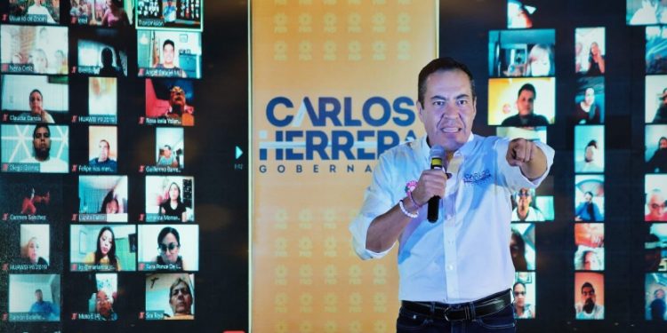 Convoca Víctor Manríquez a redoblar esfuerzos para que sea contundente el triunfo del Equipo por Michoacán