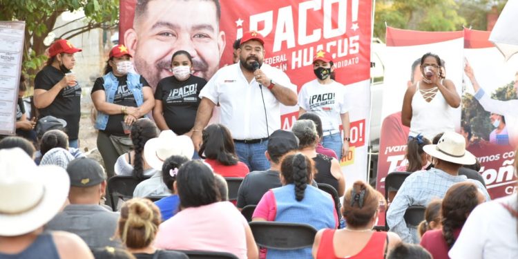Paco Huacus llama a votar por la transformación porqué es votar por el bien de la nación