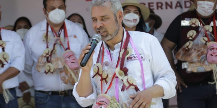 Con Morena vamos a reconciliar a los pueblos indígenas con el gobierno: Bedolla