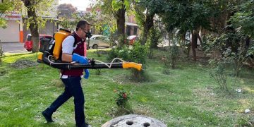 *Realiza Juan Carlos Barragán jornadas de fumigación en distintas colonias de Morelia