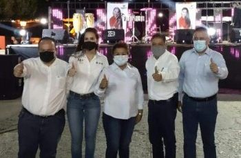 Tepalcatepec punta de lanza para la victoria de Irma Vargas y Guillermina Ríos Torres