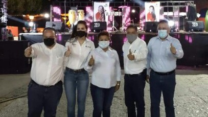 Tepalcatepec punta de lanza para la victoria de Irma Vargas y Guillermina Ríos Torres