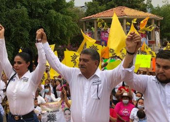 Iván Madero recibe apoyo total en Parácuaro
