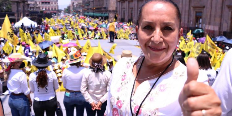 El triunfo está a la vista, afirma Julieta Gallardo en el aniversario del PRD