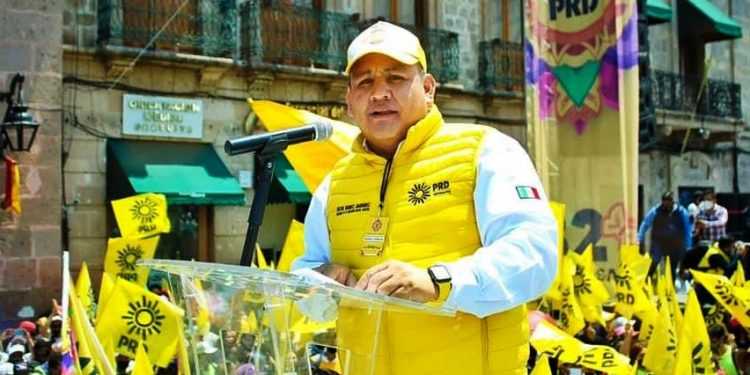 Desde el PRD defenderemos a Michoacán, de quienes generan caos: Víctor Manríquez