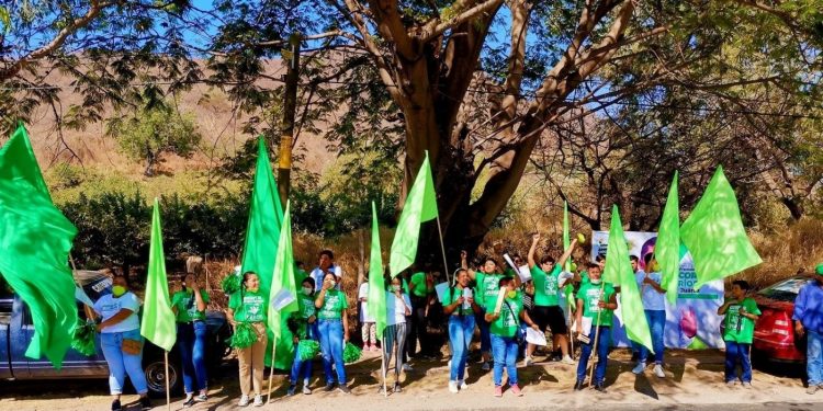 jóvenes del Municipio de Juárez se suman a Cornelio Ríos Paniagua