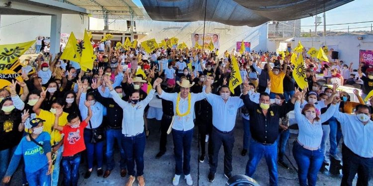 Está claro, ganaremos el 6 de junio: Víctor Manríquez