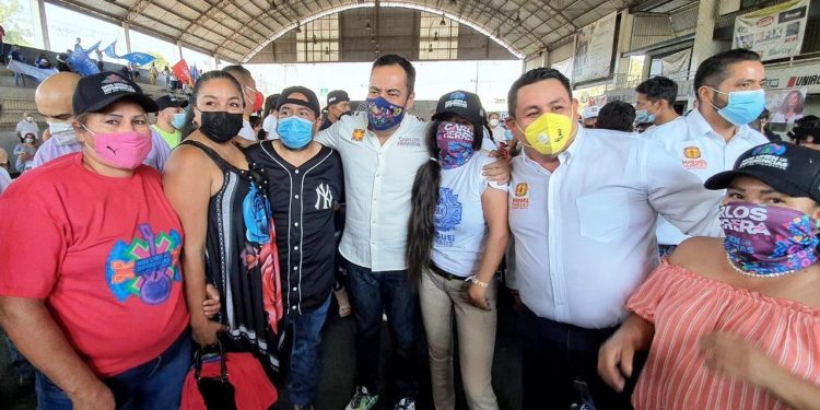 Con Carlos Herrera vamos por empleo para todos: Víctor Manuel Manrríquez