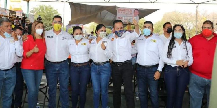 Maritza se encamina a gobernar con equidad y transparencia en Parácuaro; PRI, PAN, PRD