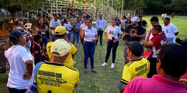 Por los Jóvenes y la niñez paracuarense Maritza García Franco dará impulso al Deporte