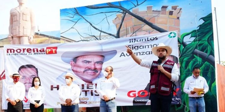 Reyes Galindo puntea en Parácuaro rumbo al Congreso del Estado; Morenistas