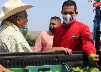No más abandono para los citricultores y los trabajadores del campo; Uriel Chávez Mendoza