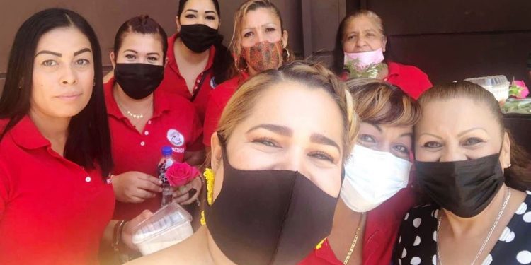 Mujeres de Apatzingán integran brigadas en favor de la alianza PRI, PAN y PRD
