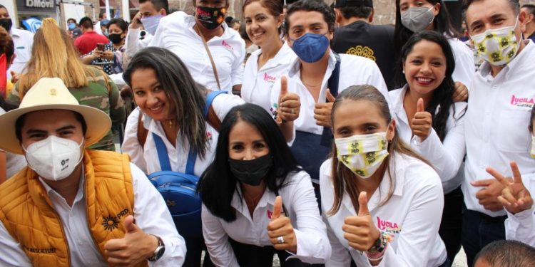 Con Carlos Herrera, Michoacán va por el camino de la paz, el desarrollo y la unidad: Lucila Martínez