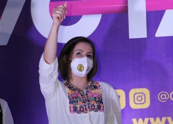 A ejercer el derecho al voto y defender la democracia convoca Gigliola Torres