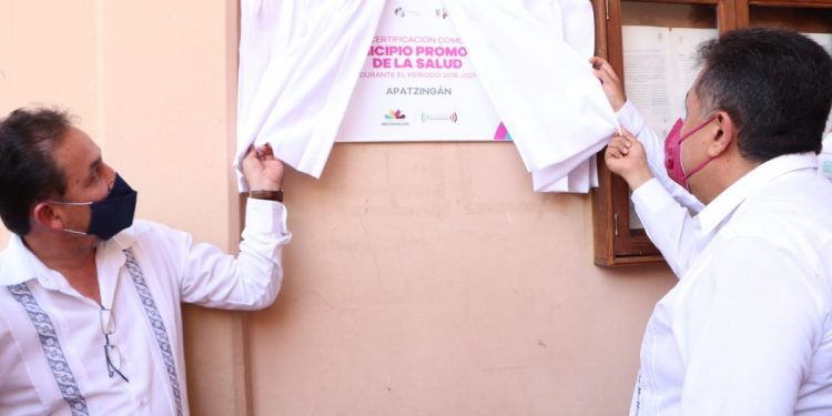 Certifican a Apatzingán como municipio promotor de la salud