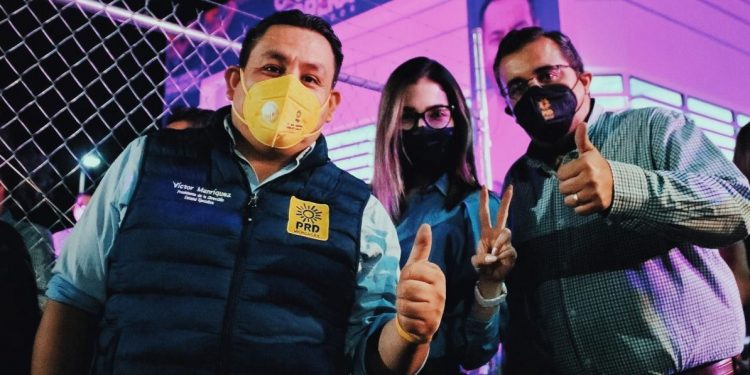 Con el PRD, vamos juntos por nuevos rumbos: Víctor Manríquez